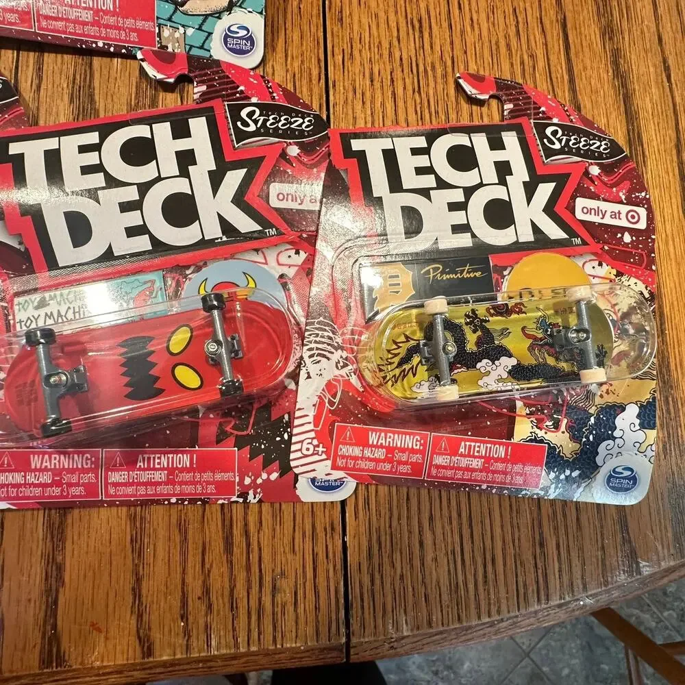 Lot of 8 Tech Deck Steele Series Target Exclusive Spin Master Skateboard *Read